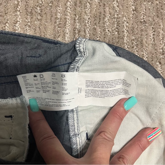 Esprit Denim straight leg dress pants with front pleat. Womens size 31/32 - Picture 7 of 11